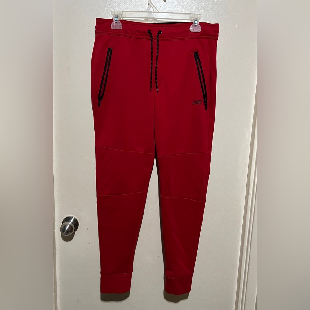 AEROPOSTALE RED JOGGERS